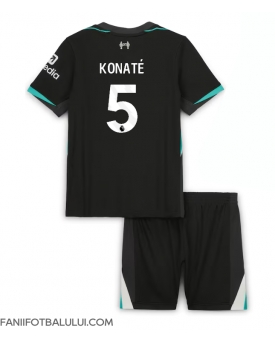 Liverpool Ibrahima Konate #5 Echipament de Fotbal Replică 2024-25 Copii Deplasare (+ Șorturi)